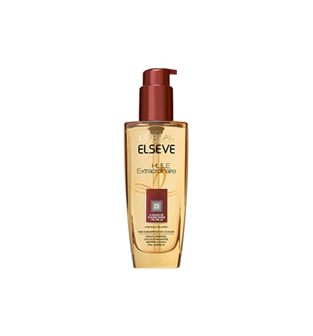 Product L 'Oréal Paris elsève L aceite Extraordinaire Nutrition Cabellos Teñidos 100 ml