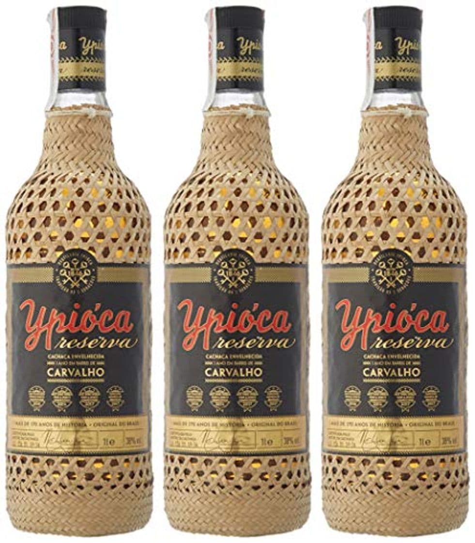 Producto Ypióca Cachaça Oro - 3 Paquetes de 3 x 333.33 ml -