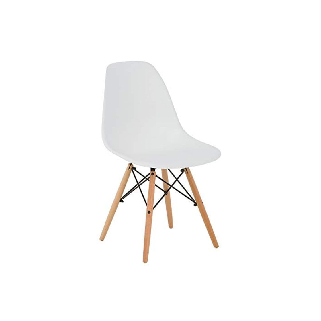 Home SKLUM Silla IMS Blanco Madera Natural -