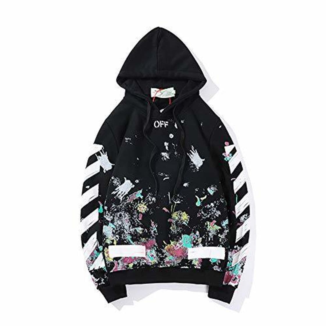 Moda roundballs Off Starry Fireworks Arrow Splash Ink Thin Sweater OW Men Women