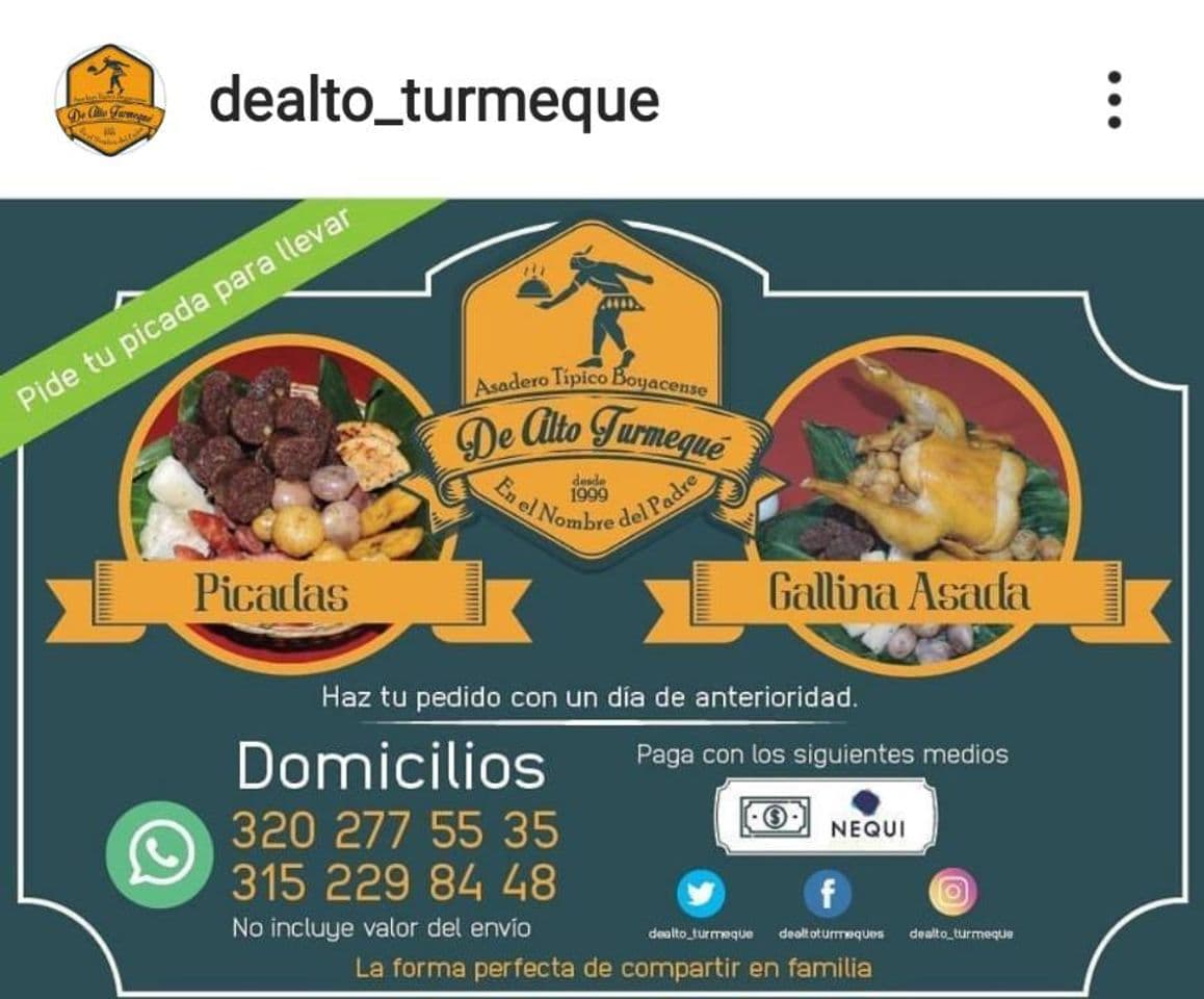 Restaurantes De alto turmeque