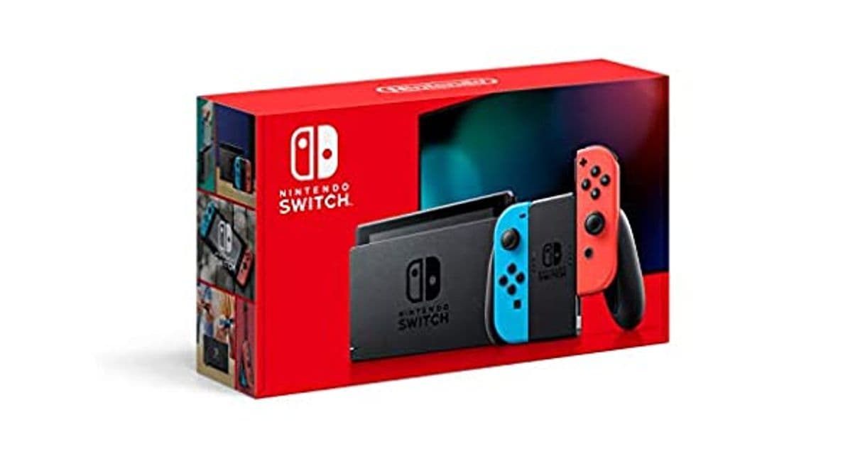 Fashion New Nintendo Switch Azul e Vermelho Neon: Amazon.com.br: Games