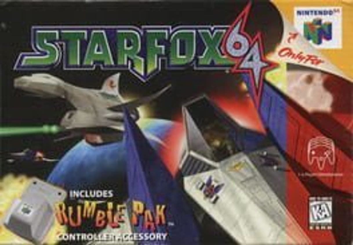 Videojuegos Star Fox 64