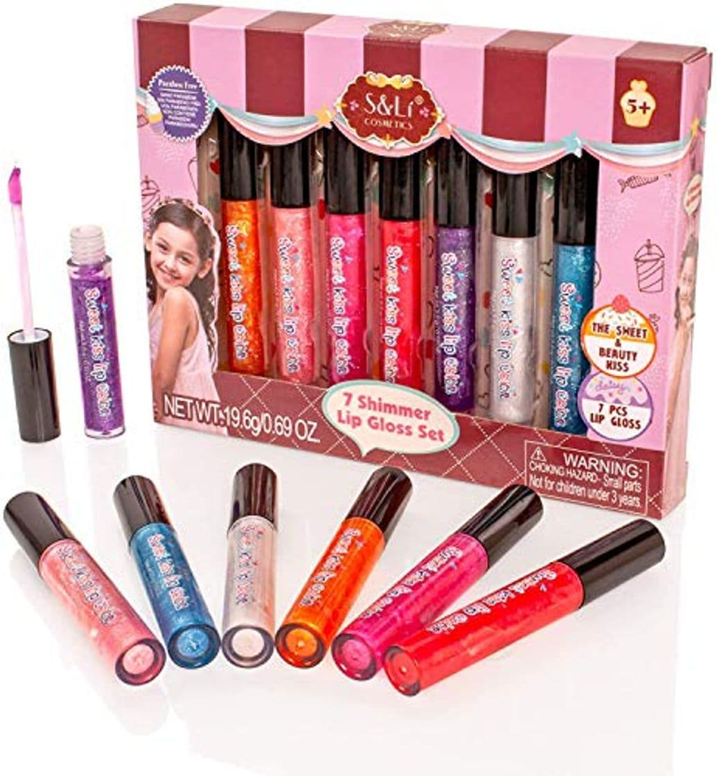 Product Style Girlz S & Li Cosmetics - Juego de 7 paletas Multicolores