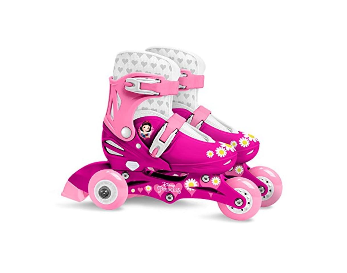 Product Stamp Sas-Princess Adjustable Two in One 3 Wheels Skate Size 27-30, Color