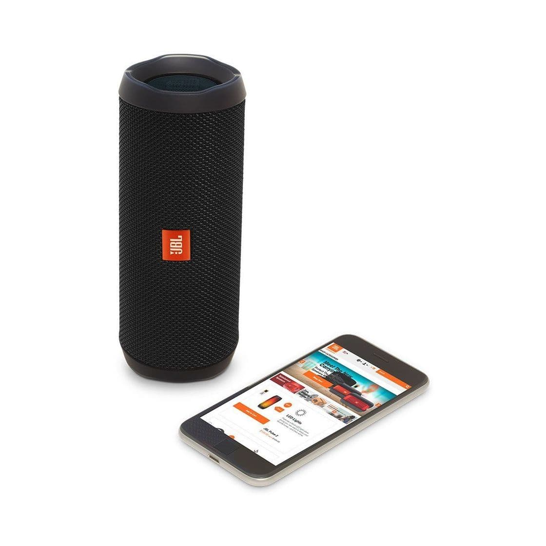 Electronic JBL Flip 4 - Altavoz inalámbrico portátil con Bluetooth, resistente al agua