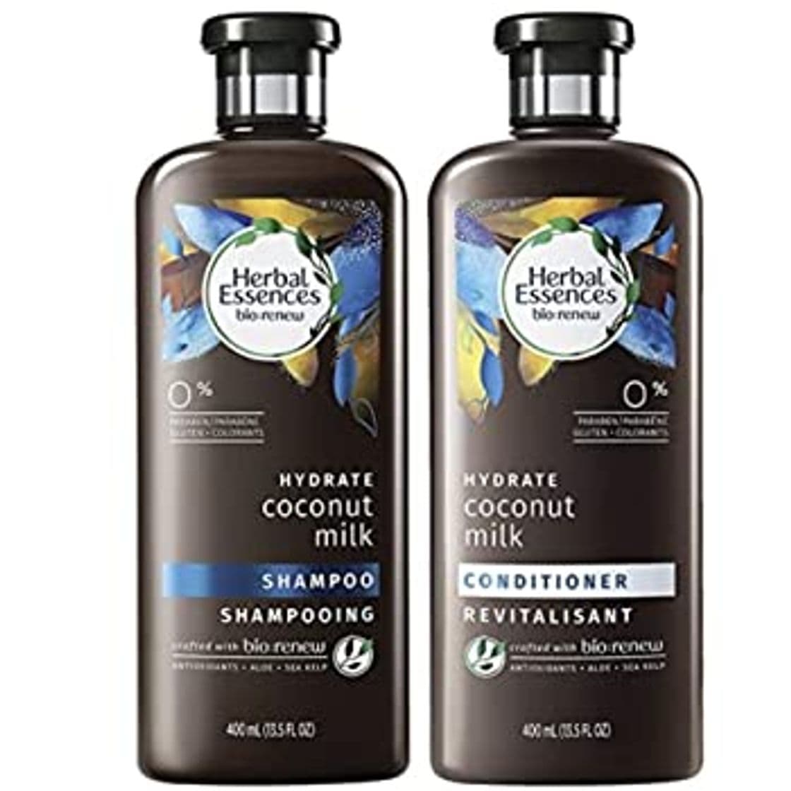 Belleza Herbal Essences bio de Renew Hydrate Coconut Milk Champú & Cuidado Acondicionador