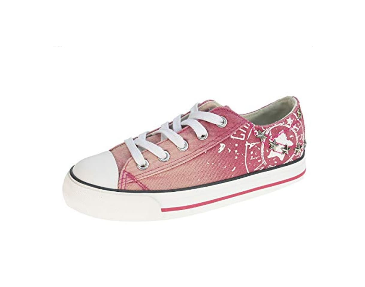 Product Sapato Lona Juvenil Rosa 34