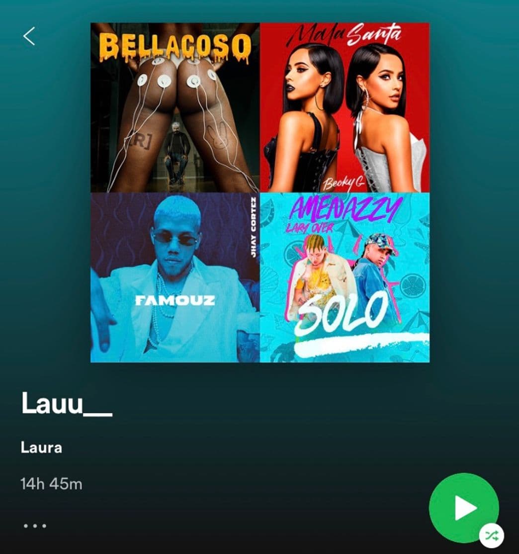 Fashion Mi música del Spotify 🖤