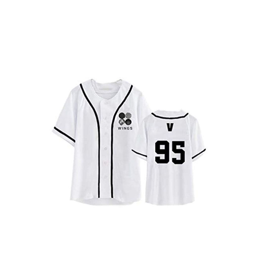 Product JLTPH Unisexo BTS Camiseta de Baseball KPOP BTS T Shirt Bangtan Boys