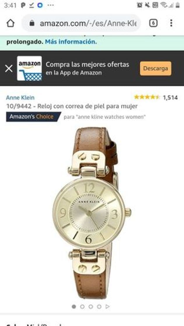 Moda Reloj Anne Klein -  Disponible en Amazon