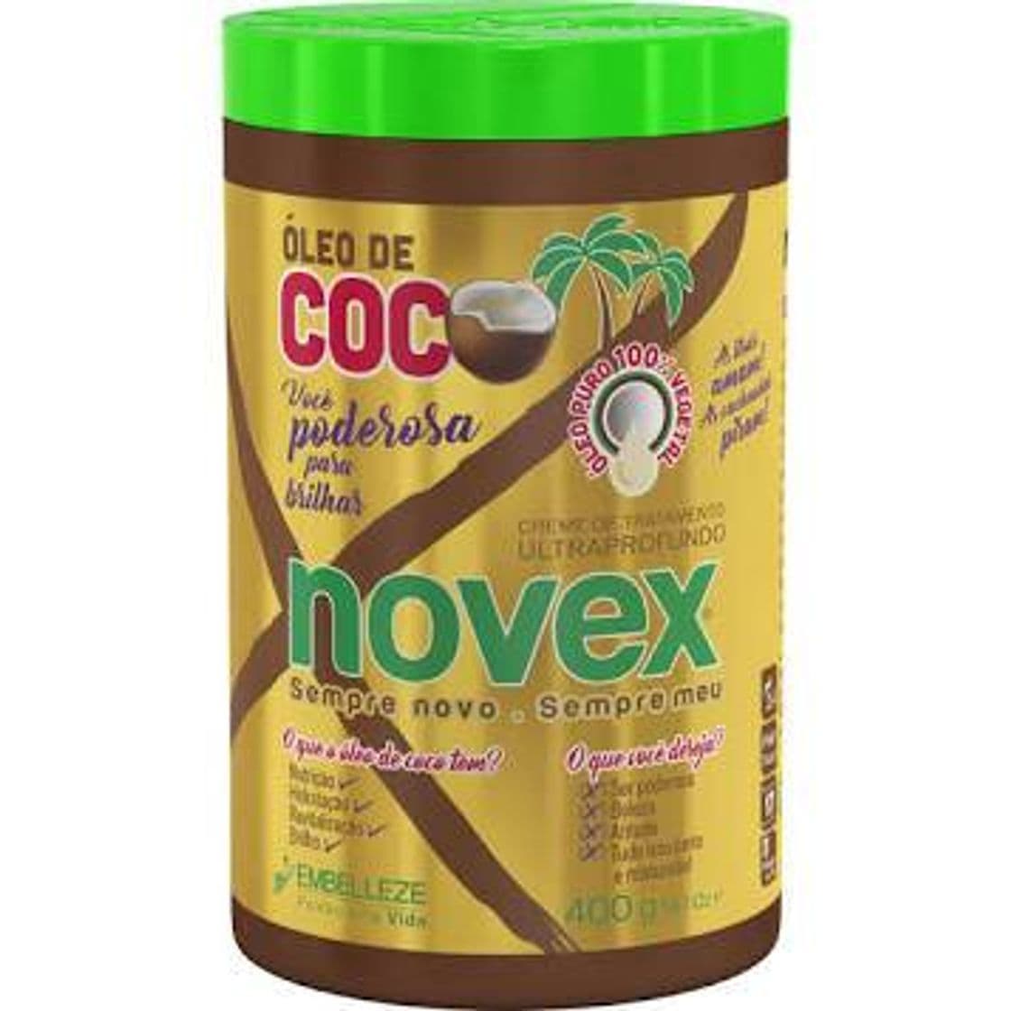 Product Novex Máscara Novex Óleo De Coco Máscara 400G 400 ml