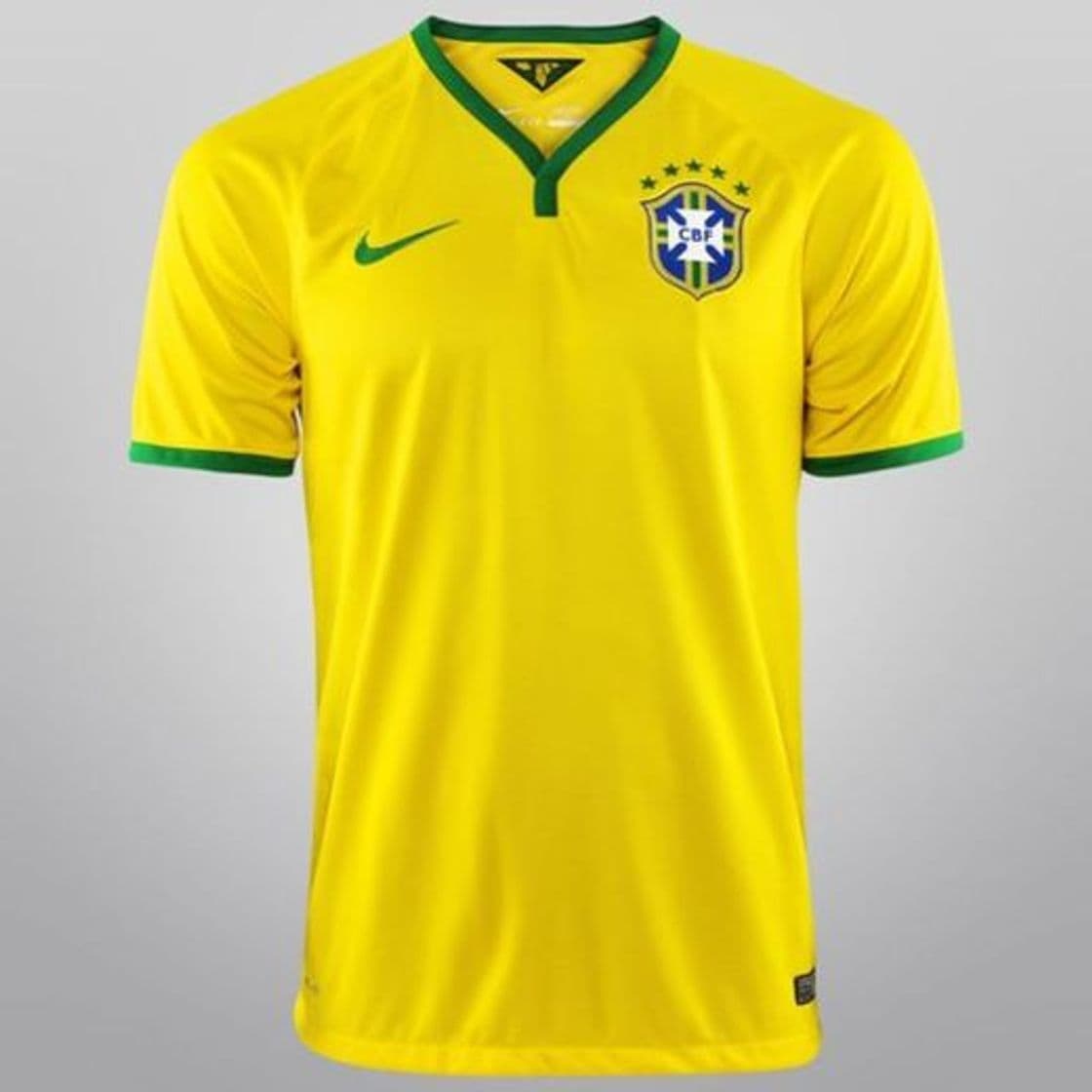 Fashion Camisa Seleção Brasil I 19/20 s/n° Jogador Nike Masculina - Amarelo