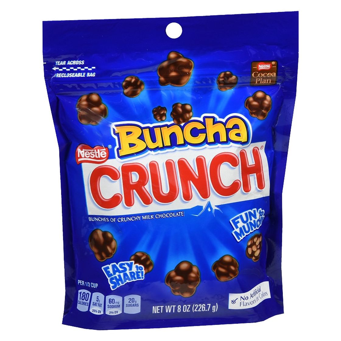 Product Crunch Candy Stand-Up Bag Milk Chocolate