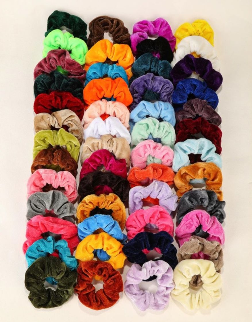 Product Colorful Velvet Scrunchie