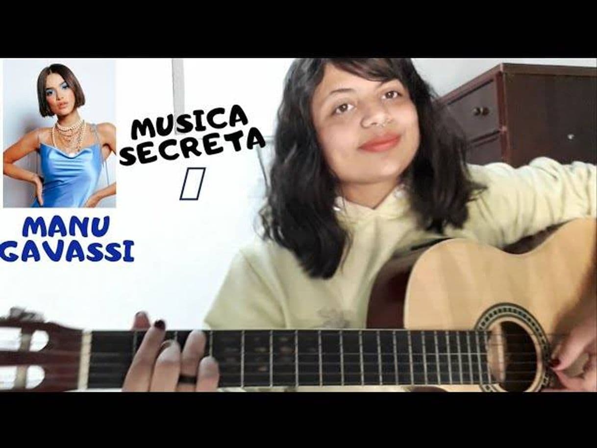 Canción Manu Gavassi - Musica Secreta ( Cover-Stephany Frota)