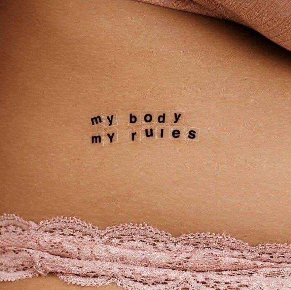 Moda My body, my rules