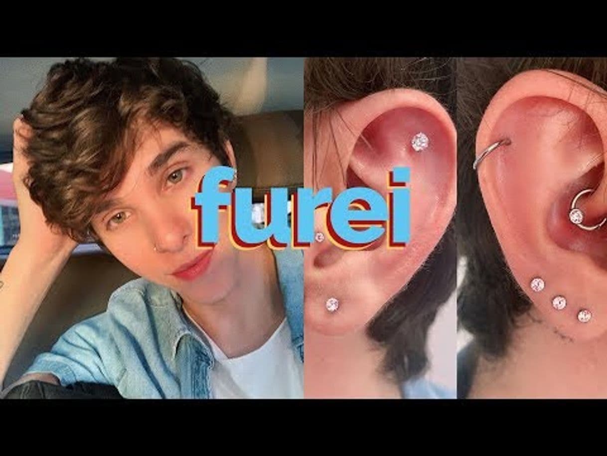 Moda FIZ/FUREI 9 PIERCINGS!!! (doeu pra furar? eu chorei? ) - YouTube