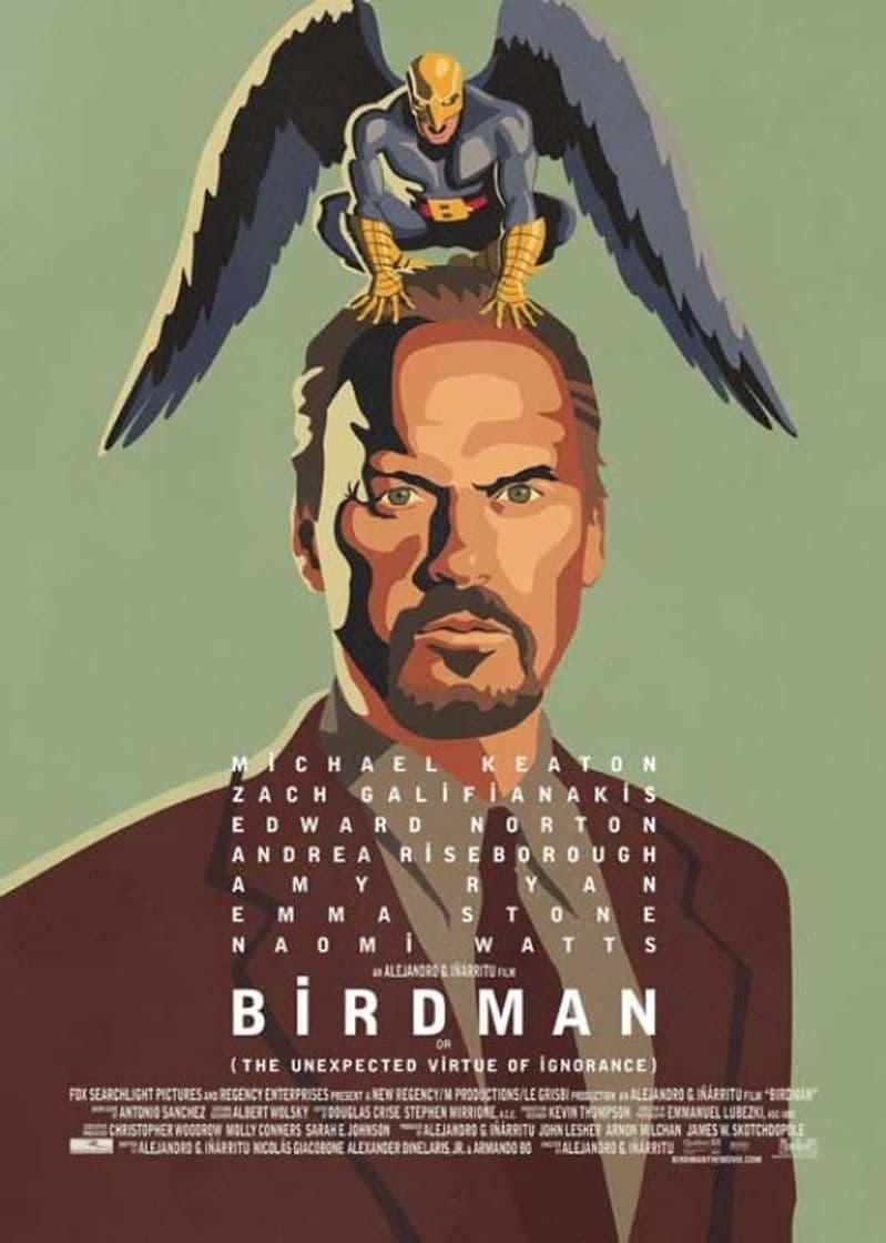 Película Birdman or (The Unexpected Virtue of Ignorance)