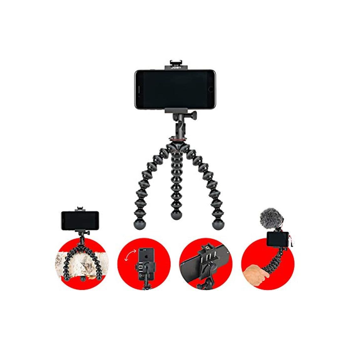 Product JOBY GripTight PRO 2 GorillaPod - Soporte universal y trípode flexible Pro