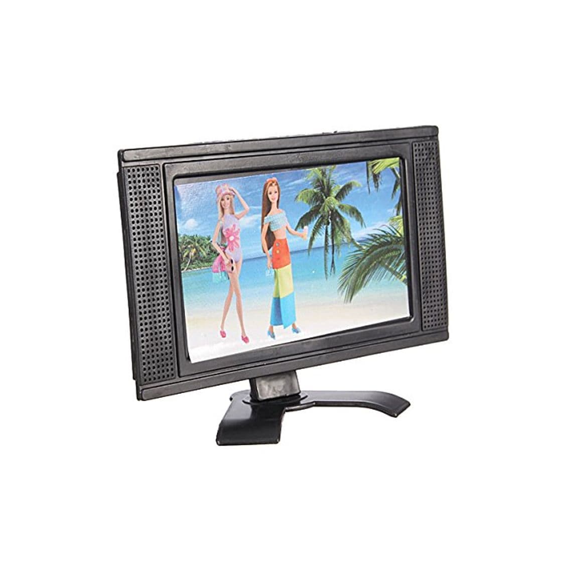 Producto VIDOO Muebles De Pantalla Plana De Juguete De Plástico para Dollhouse Desmontable LCD TV Televi