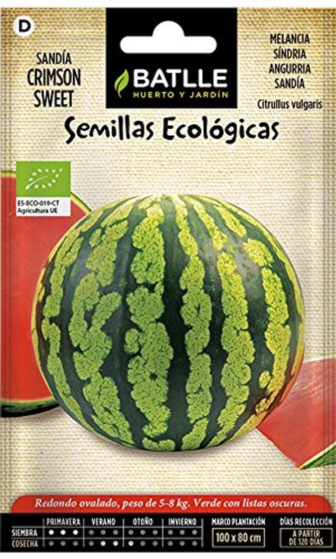 Product Semillas Ecológicas Hortícolas