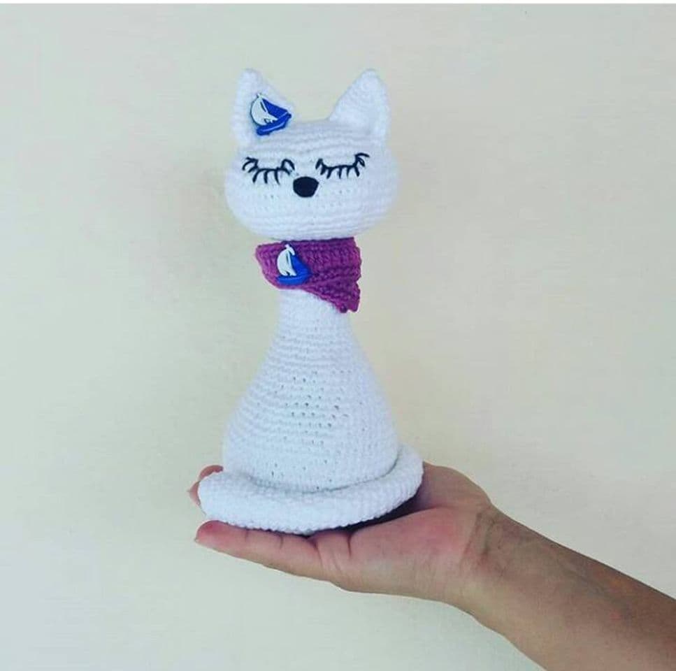 Fashion Gatinho Amigurumi