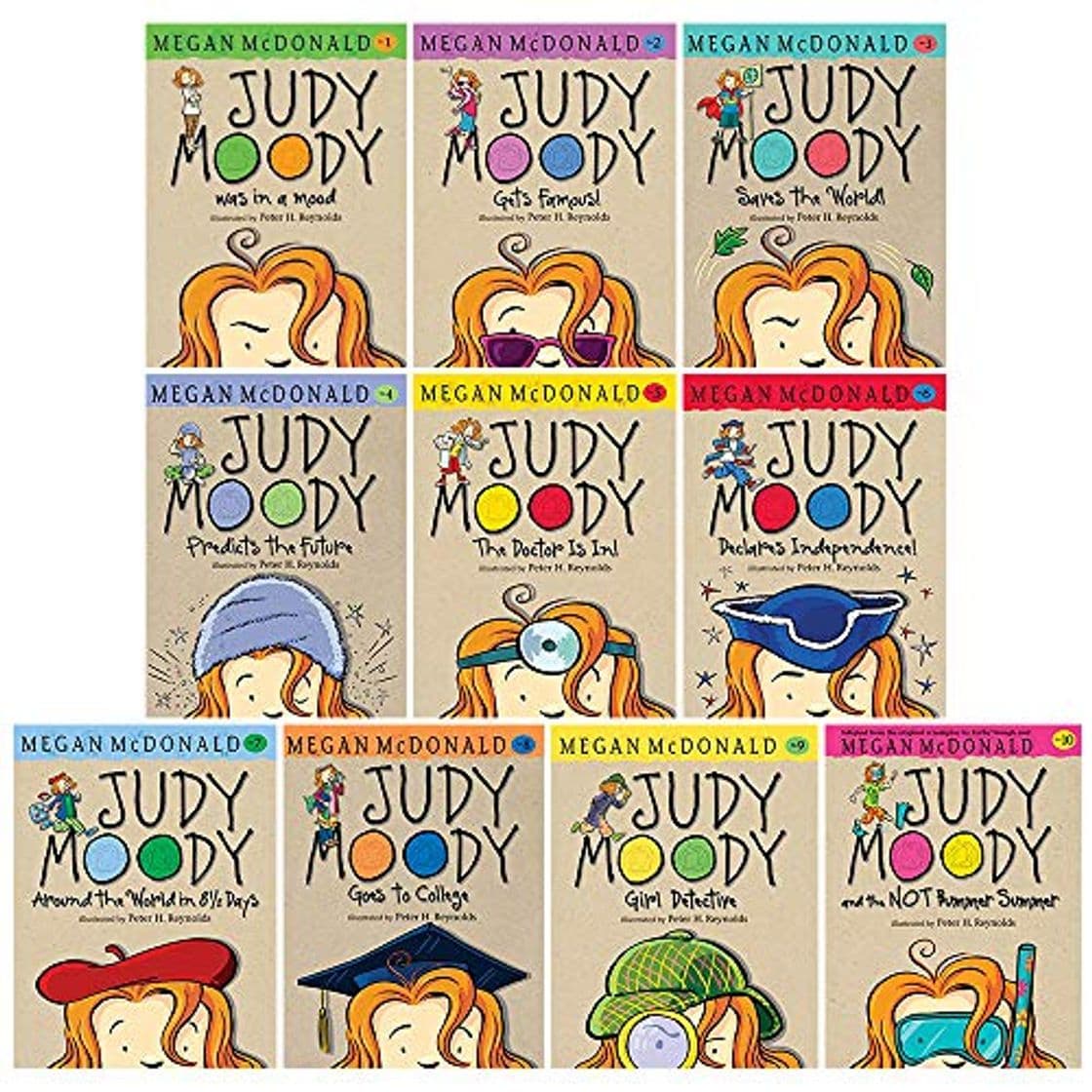 Libro Judy Moody Collection Megan McDonald 10 Books Set