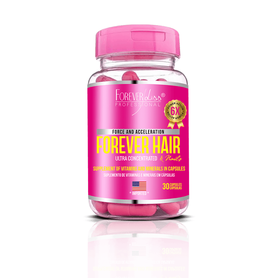 Producto Forever Hair Crescimento Capilar Tratamento 30 Dias