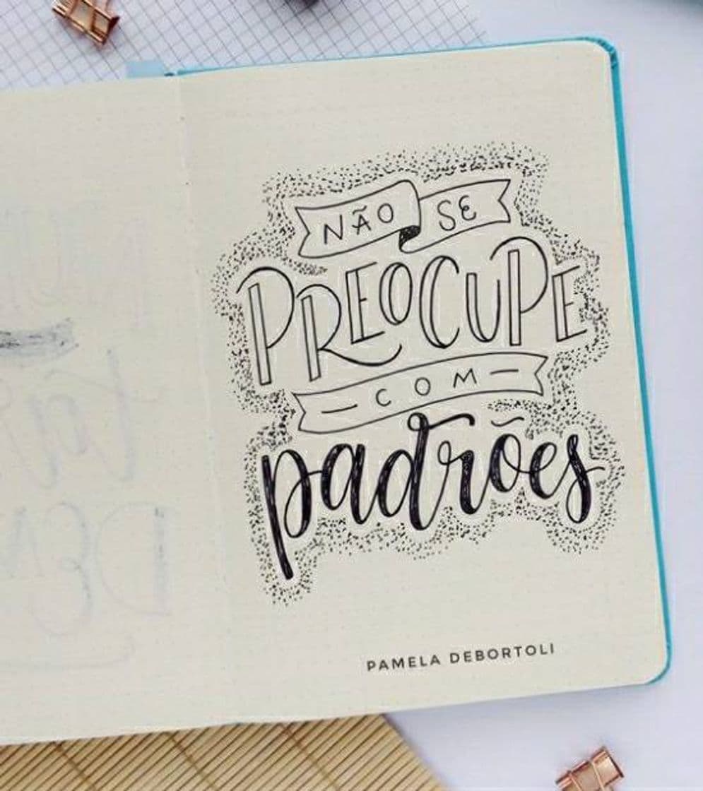 Moda Frase | Hand Lettering