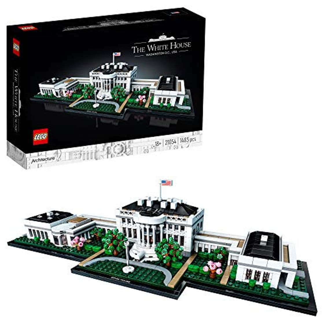 Producto LEGO Architecture - La Casa Blanca, Maqueta para montar coleccionable, puzzle para