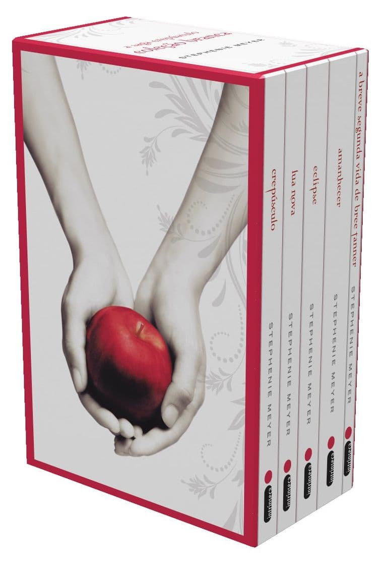 Moda Livro Romance Saga Crepúsculo 4 Volumes Coleção Especial