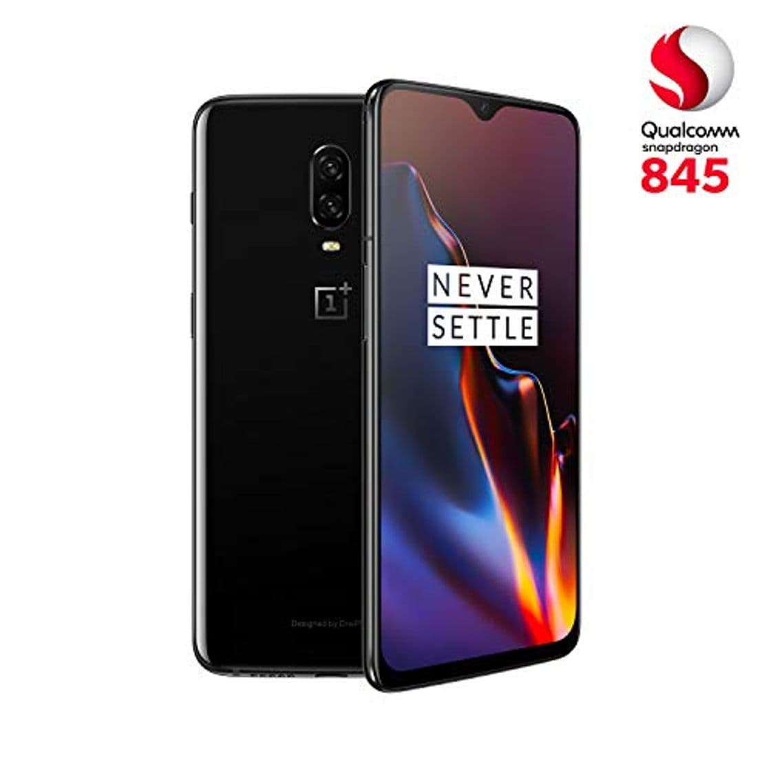 Electrónica OnePlus 6T - Smartphone 8GB+128GB, color negro