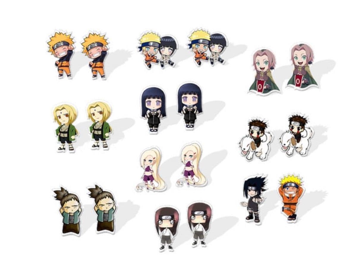 Fashion 2020 New Naruto Sasuke Acrylic Earring Sakura Kakashi Resin ...