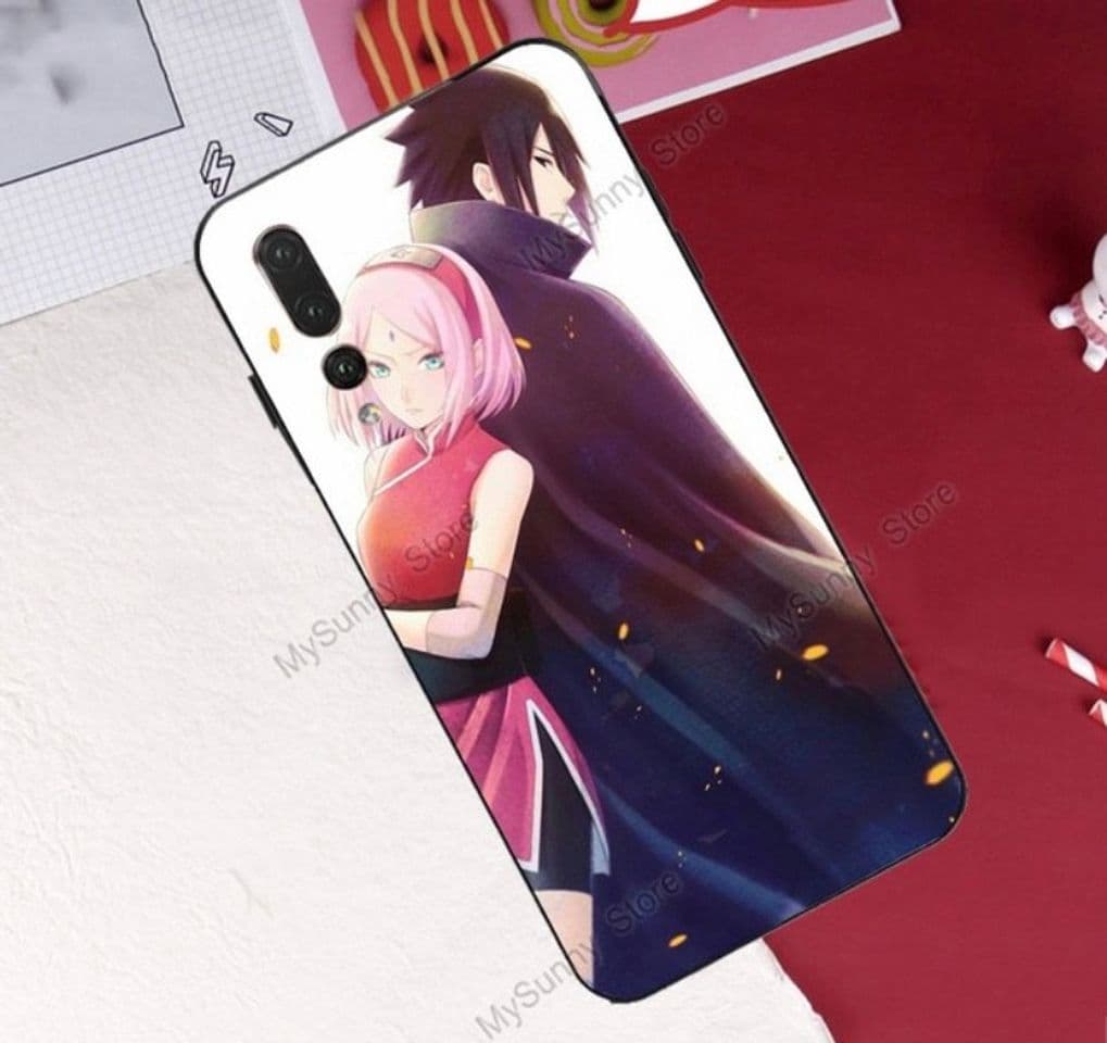 Fashion Sasuke Sakura Naruto Case for Huawei Honor 20 Pro 10i 8X 9 10 ...