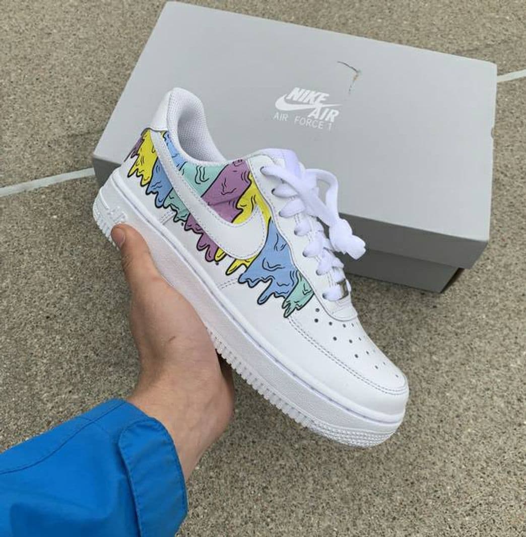 Moda Cartoon Drip V2 Nike Air Force 1