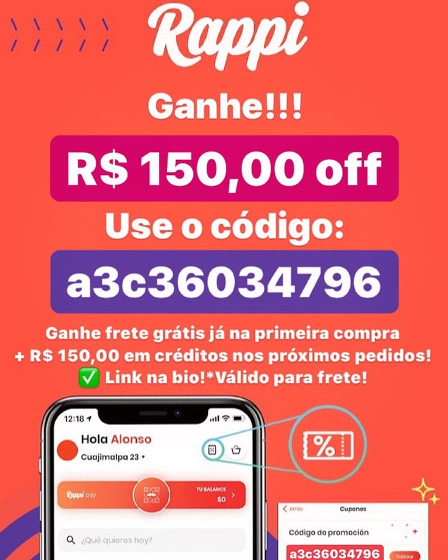 Fashion Frete grátis já na primeira compra + R$ 150,00 nas próximas.