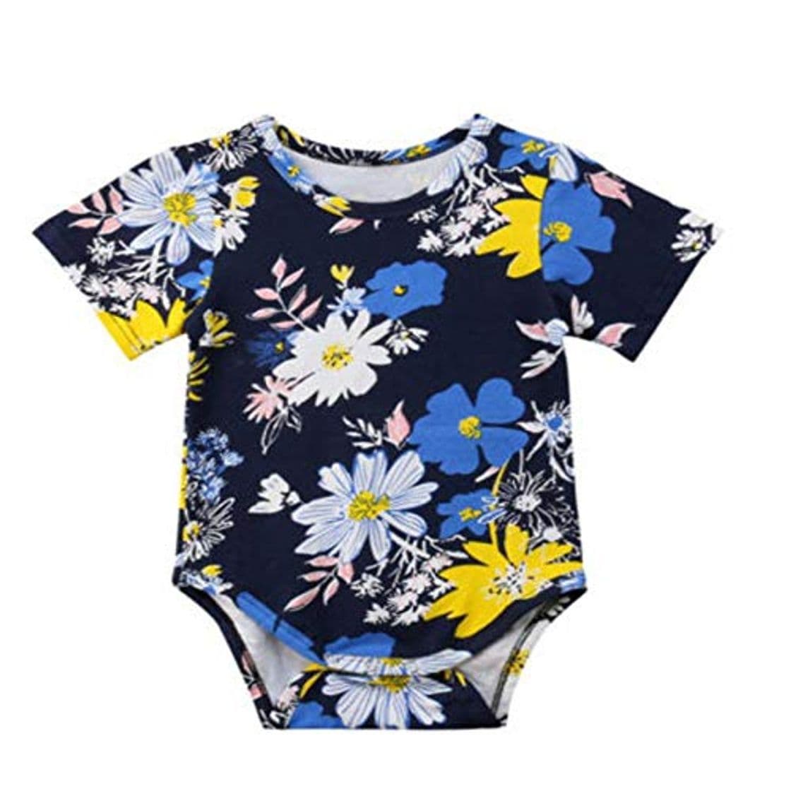 Lugar YeHuaXiGu Recién Nacido Bebé Niñas Niños Ropa Ropa Estampado Floral Trajes Romper