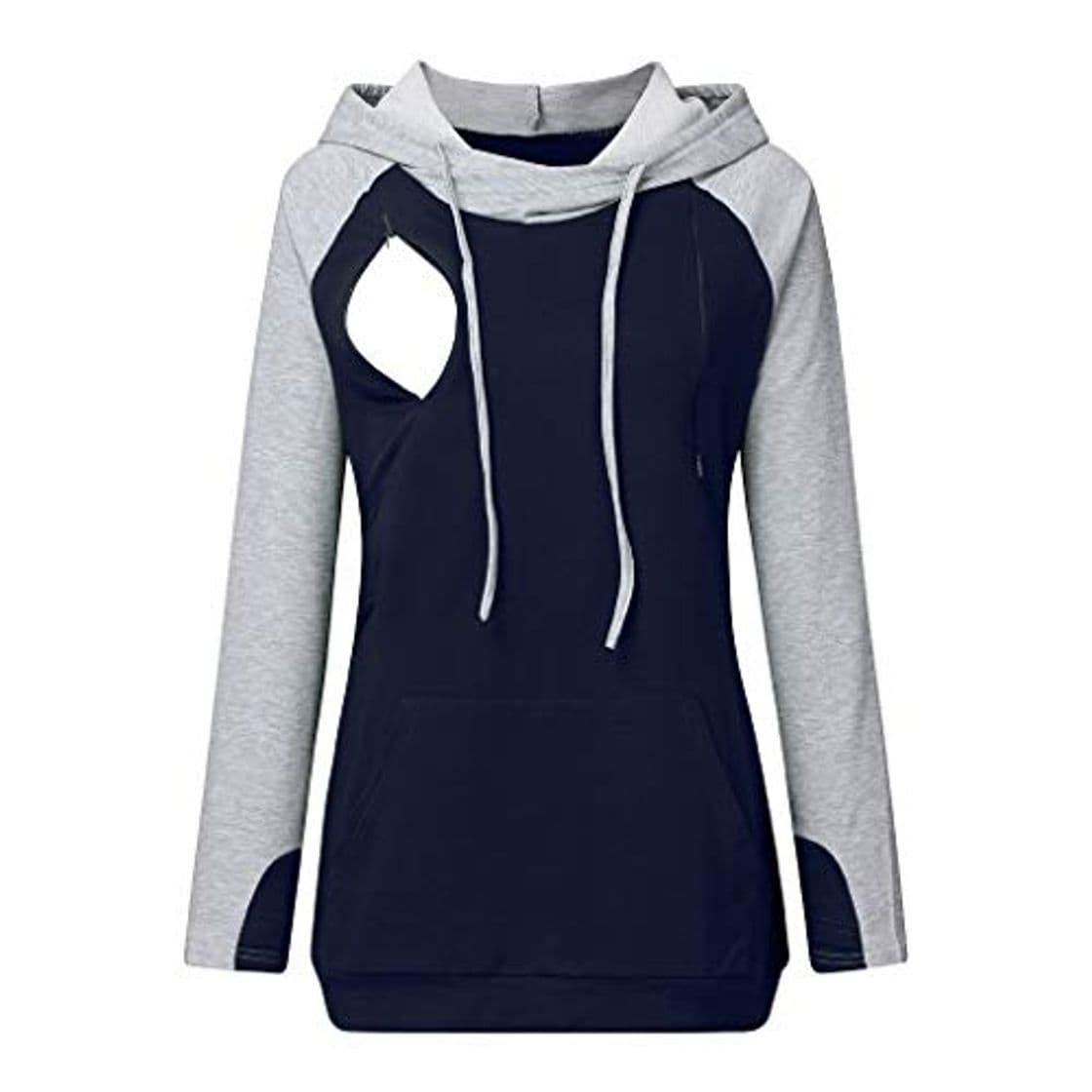 Product HCFKJ Ropa Premamá Invierno Talla Grande para Mujer Mangas Largas Tops Maternidad