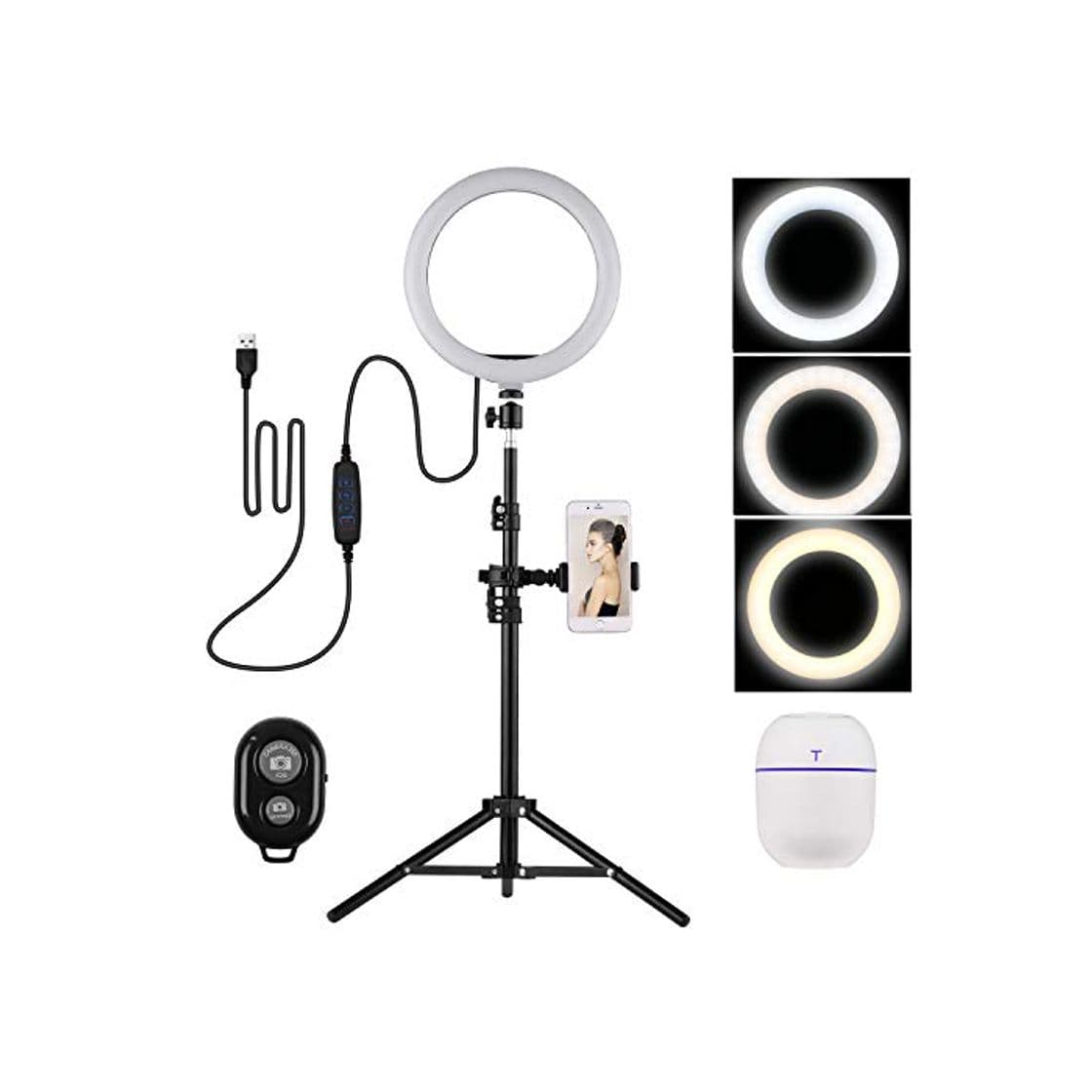 Producto Andoer LED Ring Light 10 Pulgadas