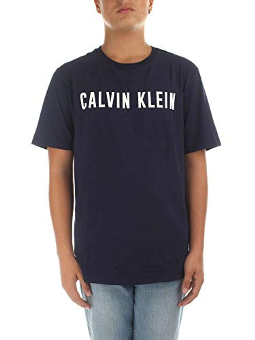 Fashion Calvin Klein 00GMF8K160469 Camiseta Hombre Azul L