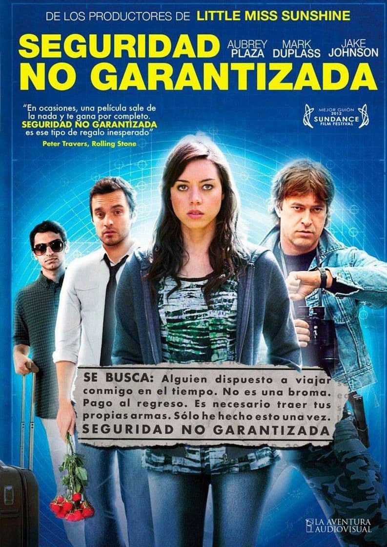 Movie Safety Not Guaranteed