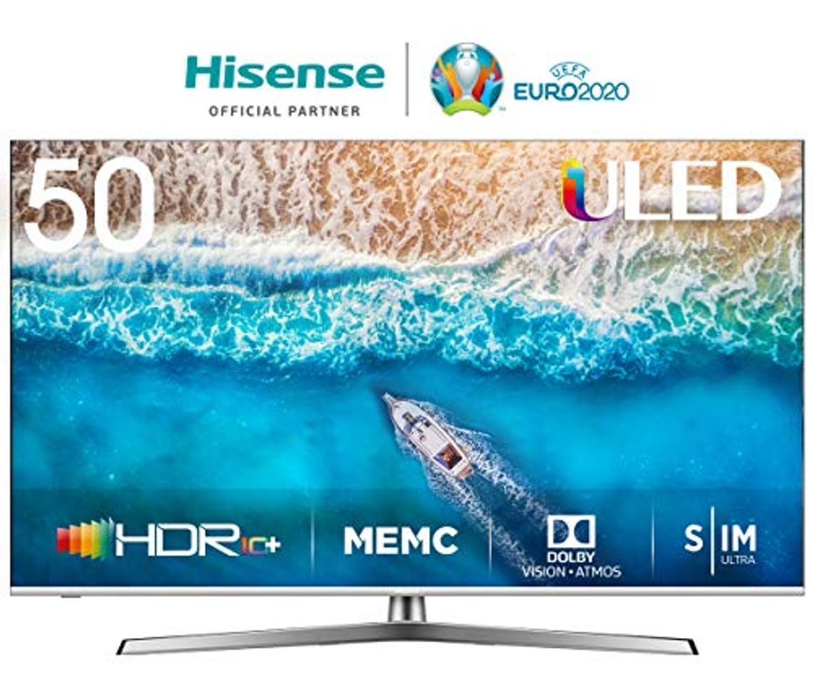 Electronic Hisense H50U7B - Smart TV ULED 50' 4K Ultra HD con Alexa