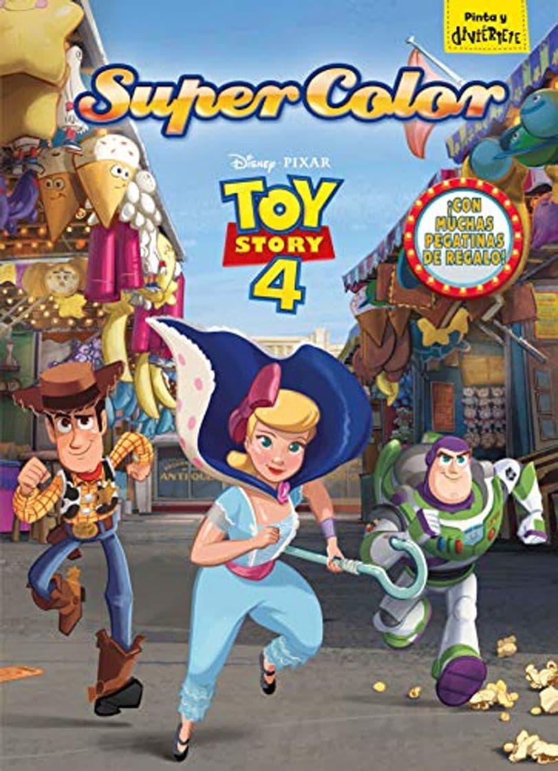 Libro Toy Story 4. Supercolor