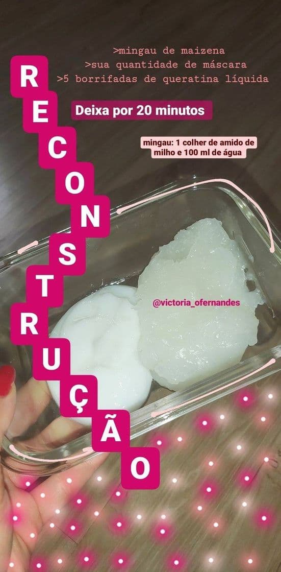 Moda Reconstrução 💆🏽‍♀️