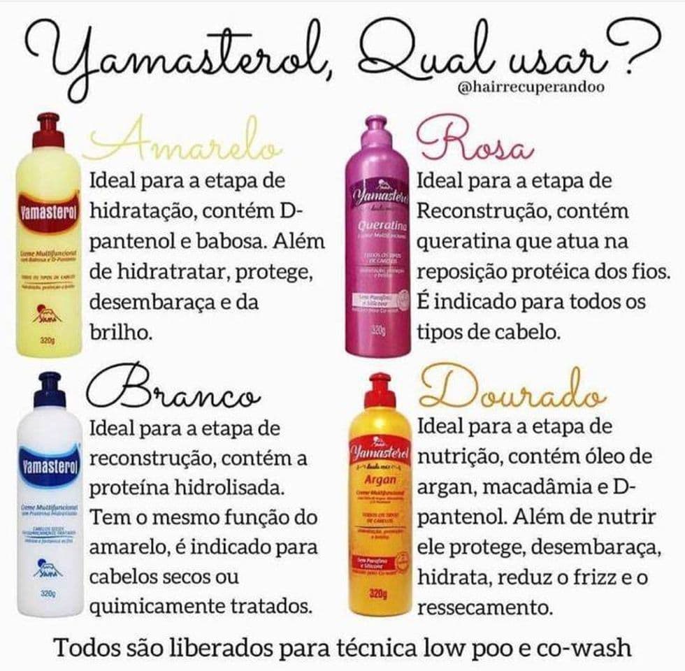 Moda Qual Yamasterol usar? 🤔