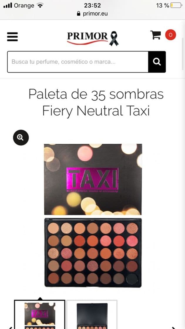 Moda Paleta de 35 sombras Fiery Neutral Taxi W7 precio