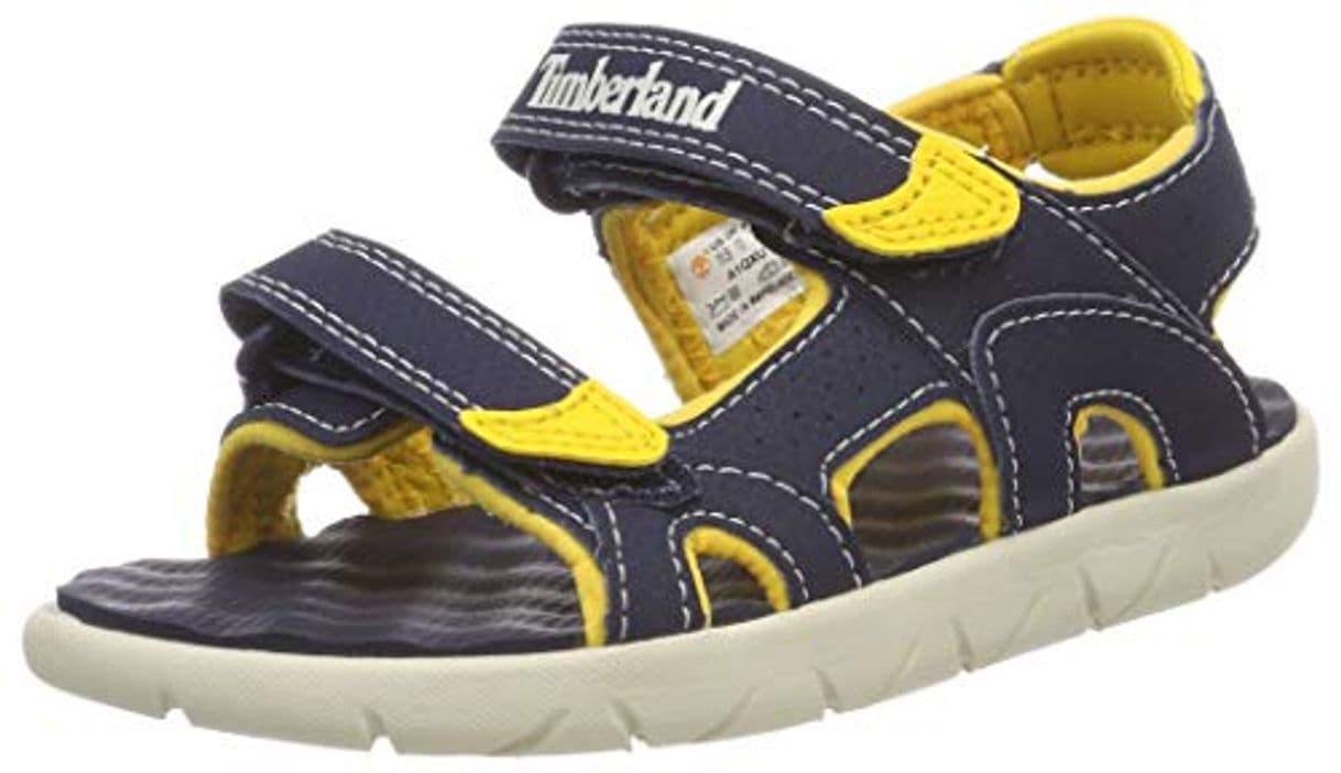 Fashion Timberland Perkins Row 2-Strap, sandale junior Descubierta Unisex niños, Azul