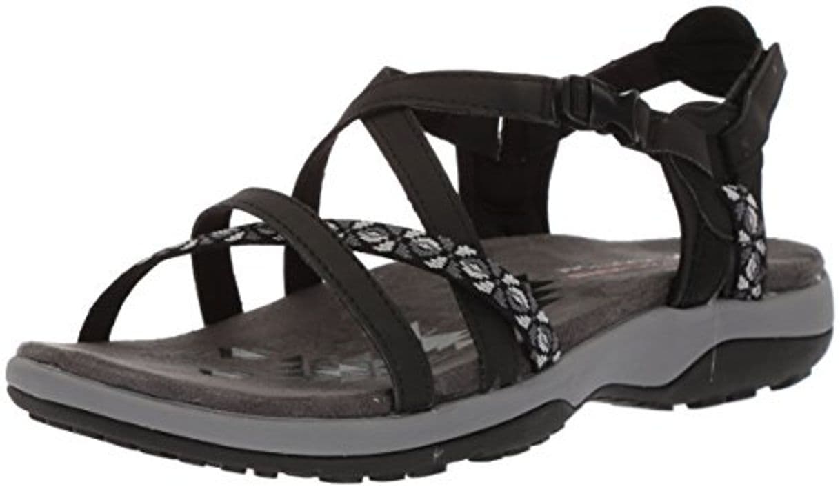 Producto Skechers Reggae Slim-Vacay, Sandalias de Talón Abierto para Mujer, Negro