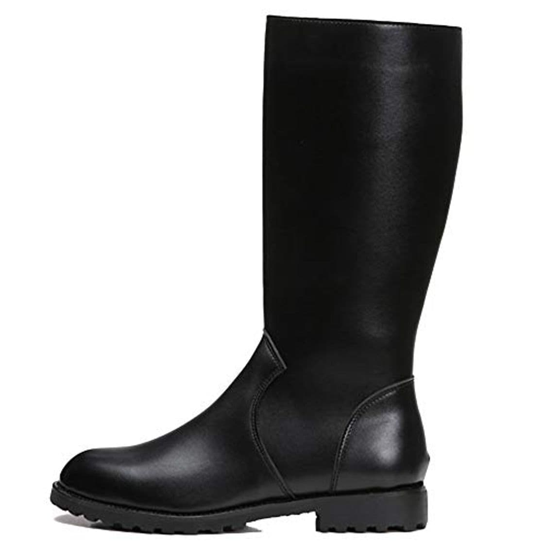 Lugar MERRYHE Botas Altas para Hombre con Cremallera Lateral Bota De Montar A